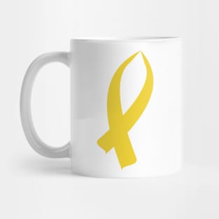 Awareness Ribbon (Gold) Mug